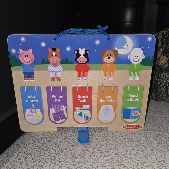 Melissa & Doug Colorful Daily Routine Board - Picture 3 of 4